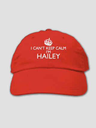 Can't Keep Calm : Embroidered Baseball Hats