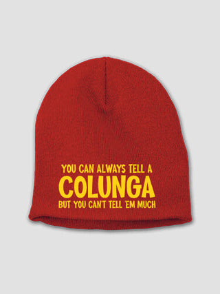 Can't Tell 'Em Much : Embroidered Beanies