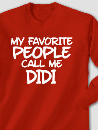 Favorite People : Printed Long Sleeves