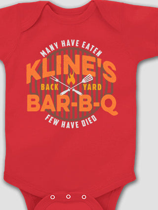 Few Have Died BBQ : Printed Baby Bodysuits