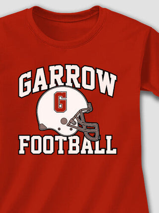 Football Helmet : Adult Ladies Fitted T-Shirt