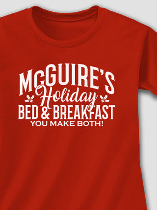 Holiday Bed And Breakfast : Printed T-Shirts