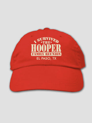 I Survived Reunion : Embroidered Baseball Hats