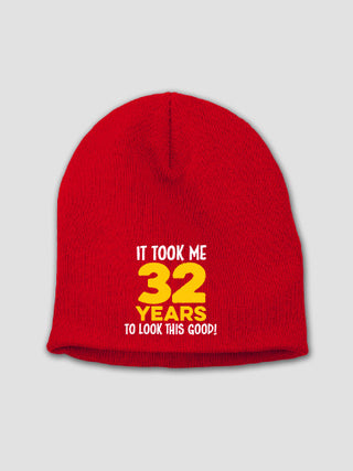It Took Years : Embroidered Beanies