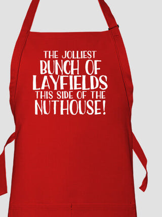 Jolliest Bunch : Printed Aprons