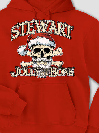 Jolly To The Bone : Printed Hoodies