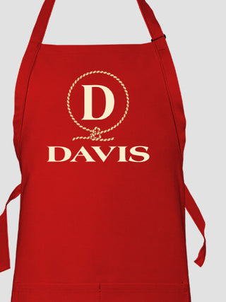 Lasso Monogram : Printed Aprons