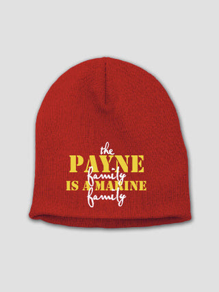 Marine Family : Embroidered Beanies