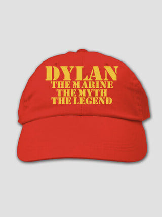 Marines Myth Legend : Embroidered Baseball Hats
