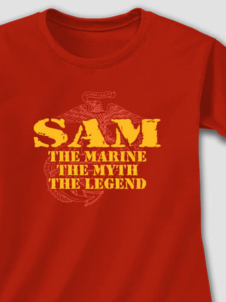 Marines Myth Legend : Printed T-Shirts