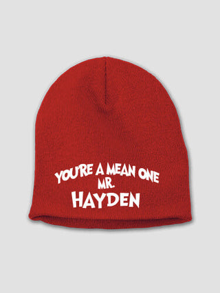 Mean One : Embroidered Beanies