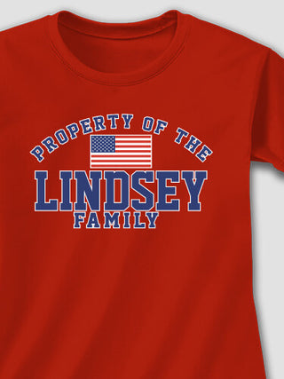 Property of Flag : Printed T-Shirts