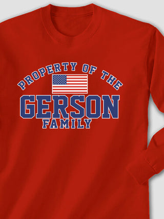 Property of Flag : Printed Long Sleeves