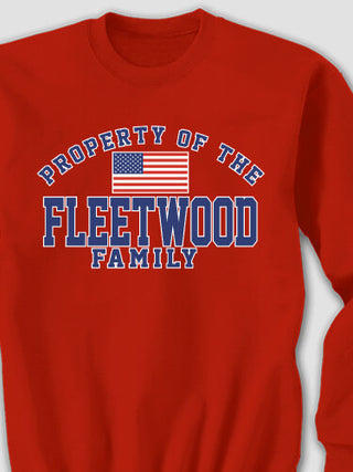 Property of Flag : Printed Sweatshirts
