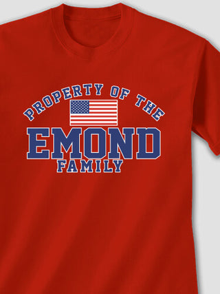 Property of Flag : Printed T-Shirts