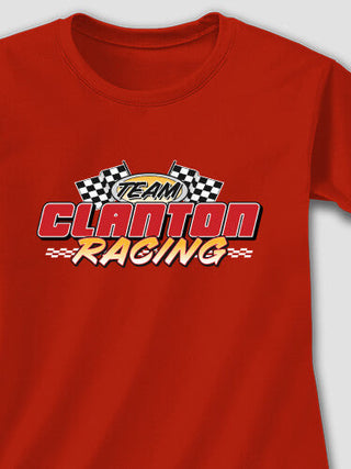 Racing Team : Adult Ladies Fitted T-Shirt