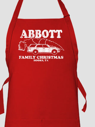 Retro Family Christmas : Printed Aprons