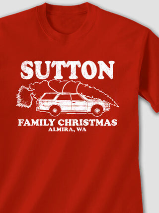 Retro Family Christmas : Printed T-Shirts