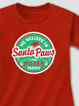 Santa Paws : Printed T-Shirts