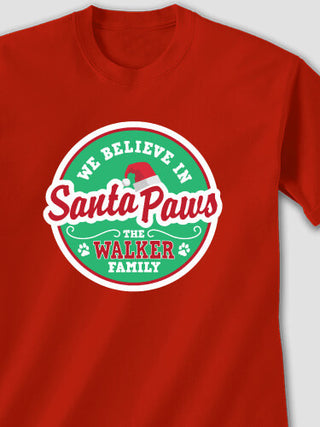 Santa Paws : Printed T-Shirts