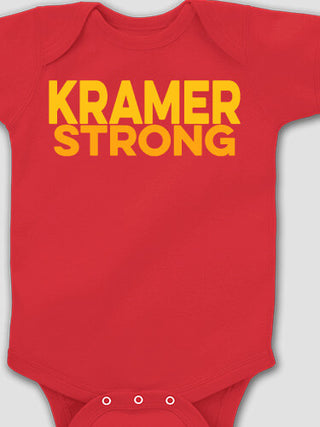 Strong : Printed Baby Bodysuits