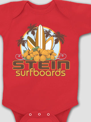 Surfboards : Printed Baby Bodysuits