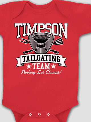 Tailgating Team : Printed Baby Bodysuits