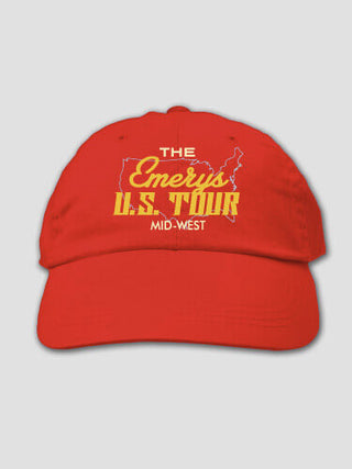 U.S. Tour : Embroidered Baseball Hats