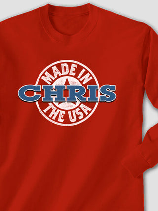 USA Stamp : Printed Long Sleeves