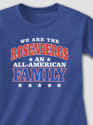 All American : Adult Ladies Fitted T-Shirt