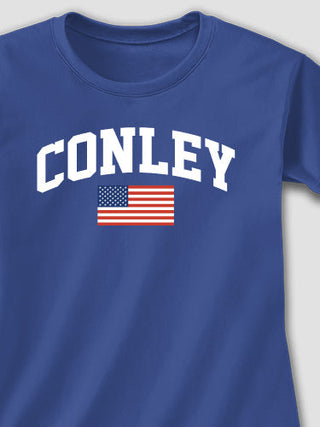 American Varsity : Adult Ladies Fitted T-Shirt
