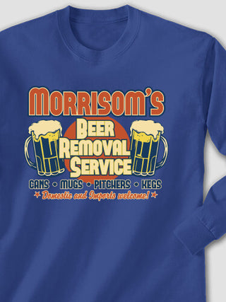 Beer Removal : Printed Long Sleeves