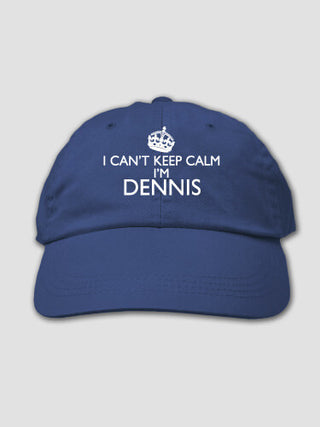 Can't Keep Calm : Embroidered Baseball Hats