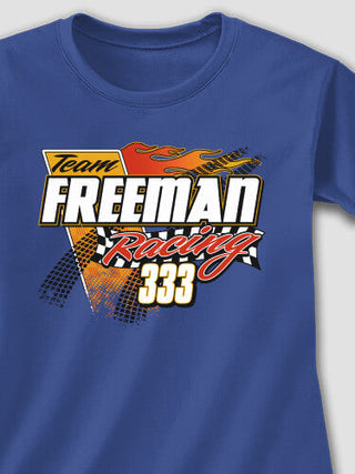 Classic Racing Team : Adult Ladies Fitted T-Shirt