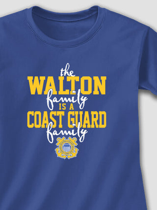 Coast Guard Family : Printed T-Shirts