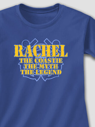 Coast Guard Myth Legend : Printed T-Shirts