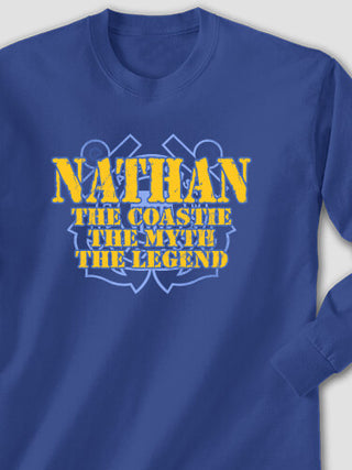 Coast Guard Myth Legend : Printed Long Sleeves