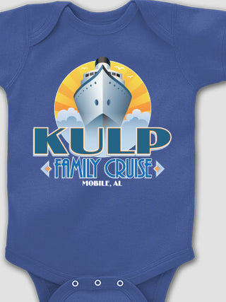 Family Cruise : Printed Baby Bodysuits