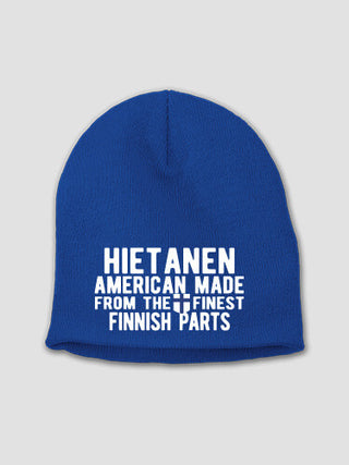 Finnish Parts : Embroidered Beanies