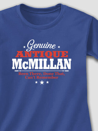 Genuine Antique : Adult Ladies Fitted T-Shirt