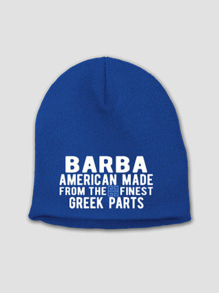Greek Parts : Embroidered Beanies