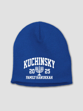 Hanukkah Varsity : Embroidered Beanies