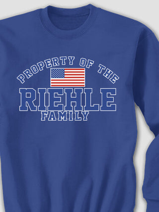 Property of Flag : Printed Sweatshirts