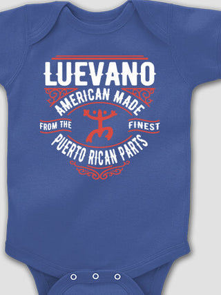 Puerto Rican Parts : Printed Baby Bodysuits