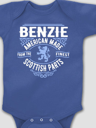 Scottish Parts : Printed Baby Bodysuits