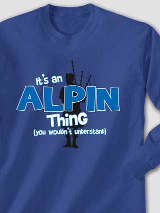 Scottish Thing : Printed Long Sleeves