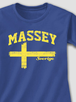 Sweden : Adult Ladies Fitted T-Shirt
