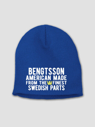 Swedish Parts : Embroidered Beanies