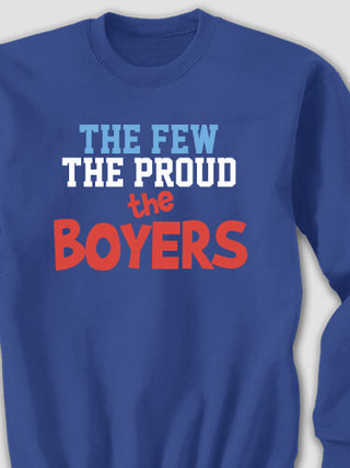 The Few The Proud : Printed Sweatshirts