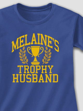 Trophy Husband : Adult Ladies Fitted T-Shirt